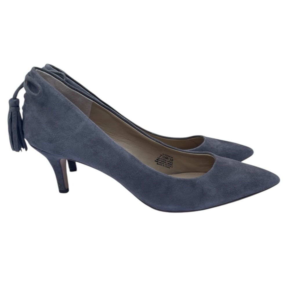 G.I.L.I. Gray Stiletto Heels Elegant Pointed Toe